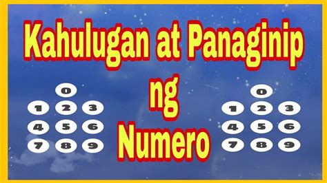 number ng isda sa panaginip